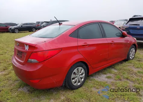 2016 Hyundai Accent Se из США, поврежденный, VIN KMHCT4AE5GU163232